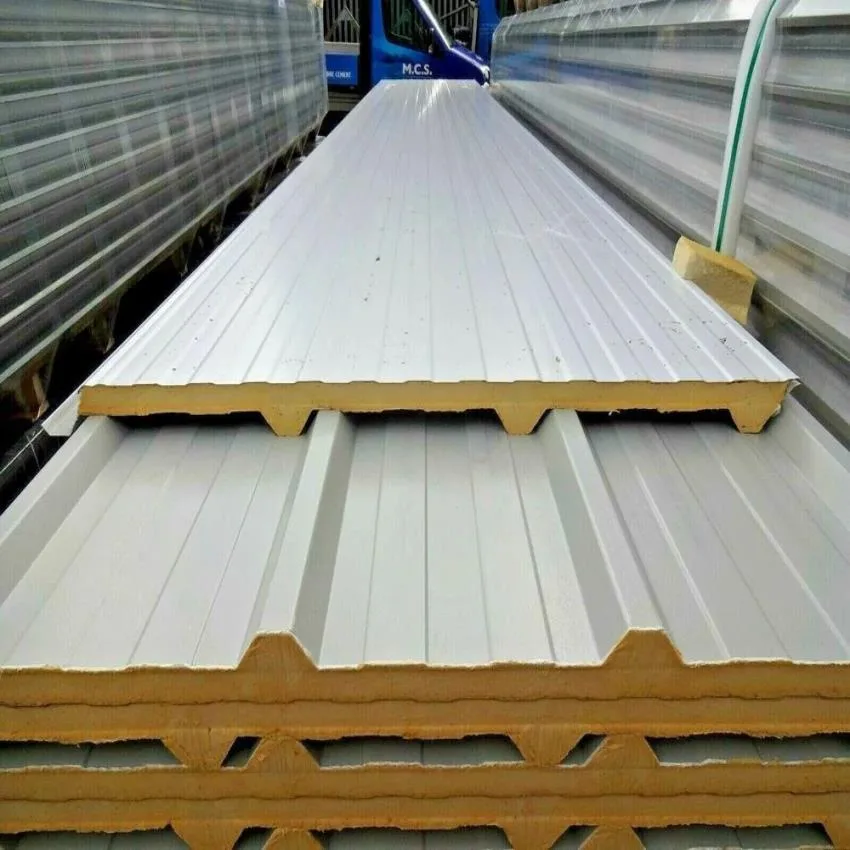 Insulated PUF panel roofing application